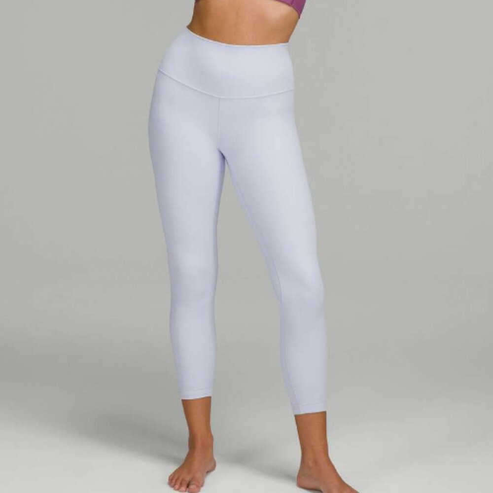 NWT Lululemon Align High-Rise Pant 25" in Pastel Blue